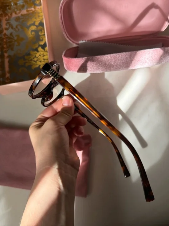 Authentic Miu Miu SMU04Z Round Eyeglasses Tortoise Made in Italy - Picture 11 of 11